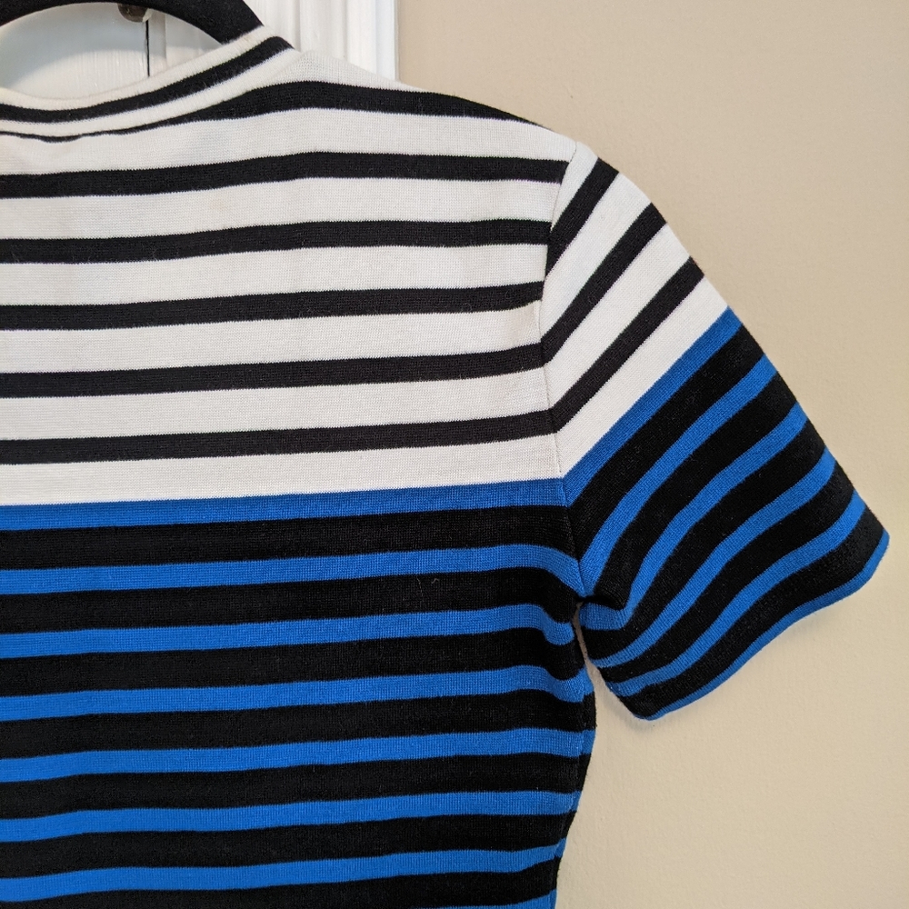 SOLD T by Alexander Wang Striped Bodycon Dress